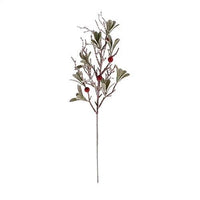 Holly Leaves and Berry Spray - The Fox Decor
