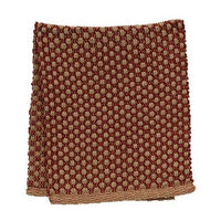 Red & Tan Cottage Weave Short Runner - The Fox Decor