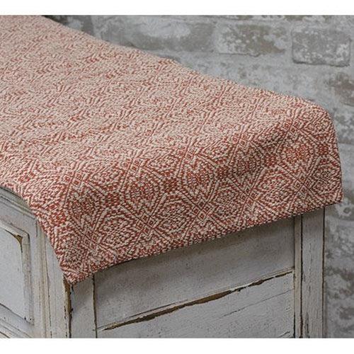 Cream & Pumpkin Pebblebrook Short Runner - The Fox Decor