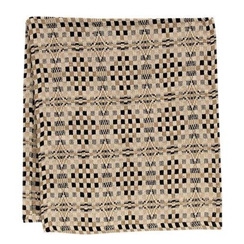 Gray Black Cream Shadowbrook Short Runner - The Fox Decor