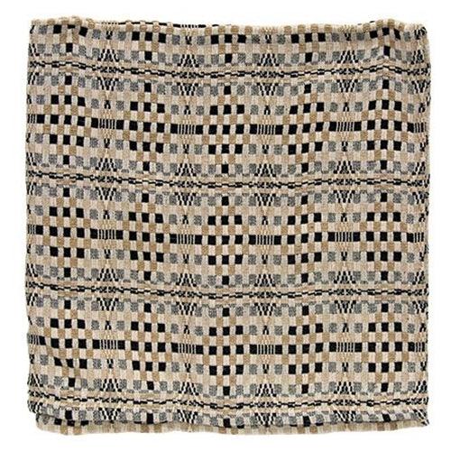 Gray Black Cream Shadowbrook Table Square - The Fox Decor