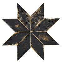 Wooden LeMoyne Star 3 Asstd - The Fox Decor