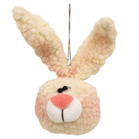 Fuzzy Bunny Boy Ornament - The Fox Decor
