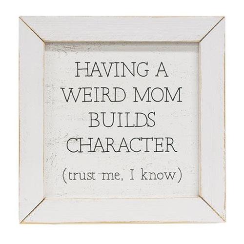 Weird Mom Framed Print - The Fox Decor