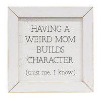 Weird Mom Framed Print - The Fox Decor