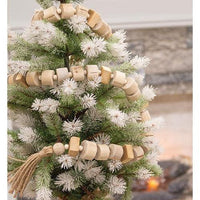 Natural Rustic Bead Garland - The Fox Decor
