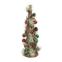 Christmas Woodland Pine Cone Tree Small - The Fox Decor