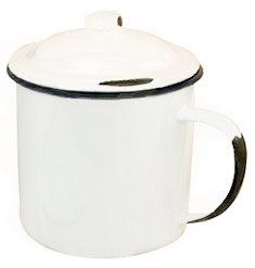 Enamelware Mug with Lid - 4 - The Fox Decor