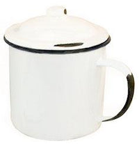 Enamelware Mug with Lid - 4 - The Fox Decor