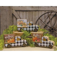 Harvest Truck with LED Light 3 Asstd - The Fox Decor