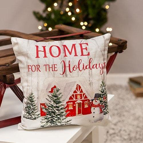 Home For The Holidays Pillow - The Fox Decor