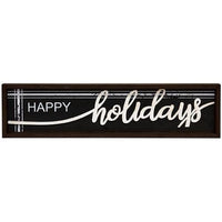 Christmas Frame Black & White 3 Asstd - The Fox Decor