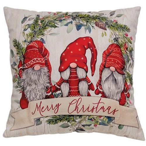 Merry Christmas Gnomes Pillow - The Fox Decor