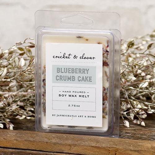 Blueberry Crumb Cake Soy Wax Melt - The Fox Decor