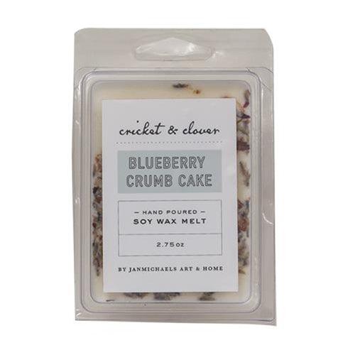 Blueberry Crumb Cake Soy Wax Melt - The Fox Decor