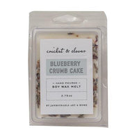 Blueberry Crumb Cake Soy Wax Melt - The Fox Decor