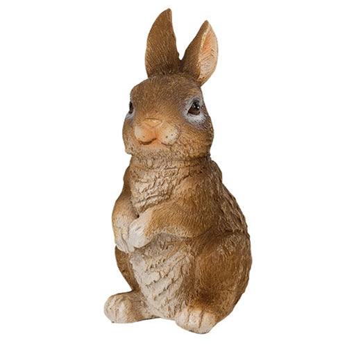 Mini Resin Brown Baby Bunny 3 Asstd - The Fox Decor