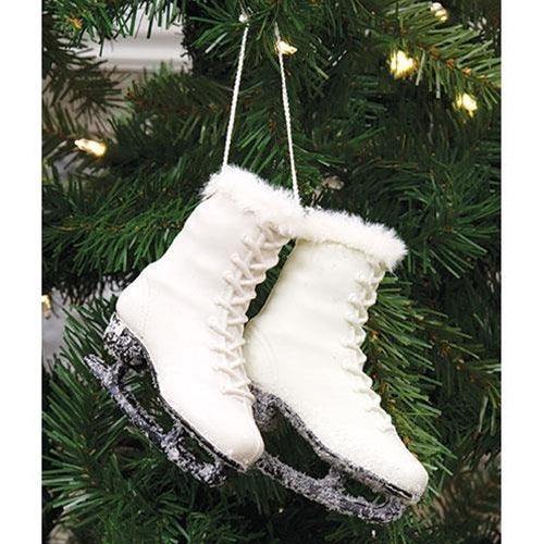 2 Set Skates With Fur Top - The Fox Decor