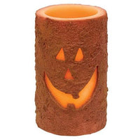 Jack O Lantern Timer Pillar 6 - The Fox Decor