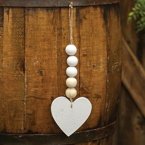 Beaded Heart Ornament - The Fox Decor