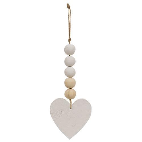 Beaded Heart Ornament - The Fox Decor