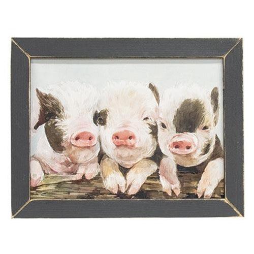 Three Little Piglets Framed Print - The Fox Decor
