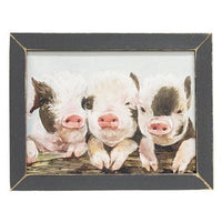 Three Little Piglets Framed Print - The Fox Decor