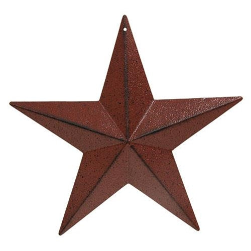 Burgundy Barn Star 8