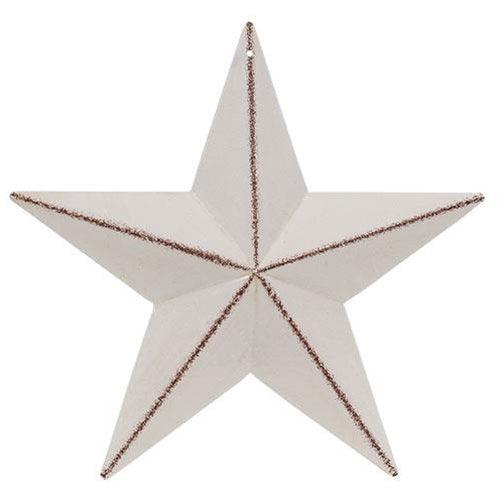 Antique White Barn Star 8 - The Fox Decor