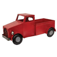 Red Metal Truck - The Fox Decor