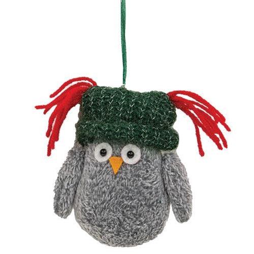 Cozy Winter Owl Ornament - The Fox Decor
