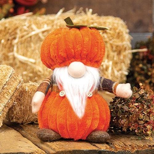 Pumpkin Gnome Sitter - The Fox Decor