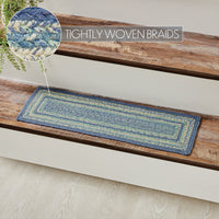 Thumbnail for Jolie Jute Stair Tread Rect Latex 8.5x27 - The Fox Decor