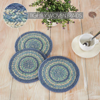 Thumbnail for Jolie Jute Trivet 8 inch Diameter Set of 3 - The Fox Decor