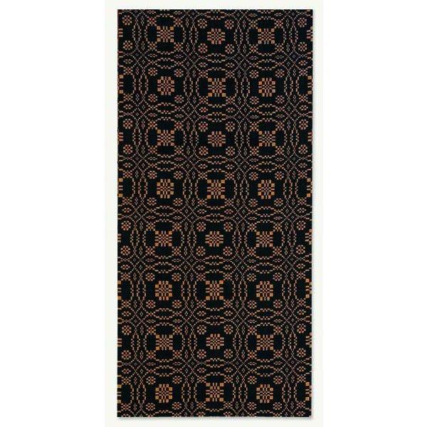 Black - Mustard Lover’???s Knot Jacquard Towel - Set of Six - Interiors by Elizabeth