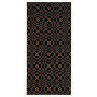 Black - Mustard Lover’???s Knot Jacquard Towel - Set of Six - Interiors by Elizabeth