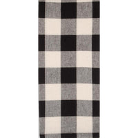 Black-Buttermilk Buffalo Check Towel - Set of Six - Interiors by Elizabeth