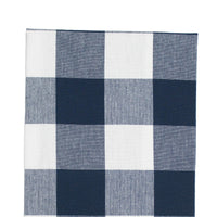 Buffalo Check Navy Blue Kitchen Towel  Set of 6 KT511014