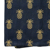 Pineapple Town -  Black  Set of 6 KT660011