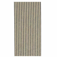 Black-Nutmeg York Ticking Towel - Set of Six - Interiors by Elizabeth