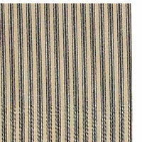 Black Nutmeg York Ticking Towel Set Of Six - Interiors by Elizabeth