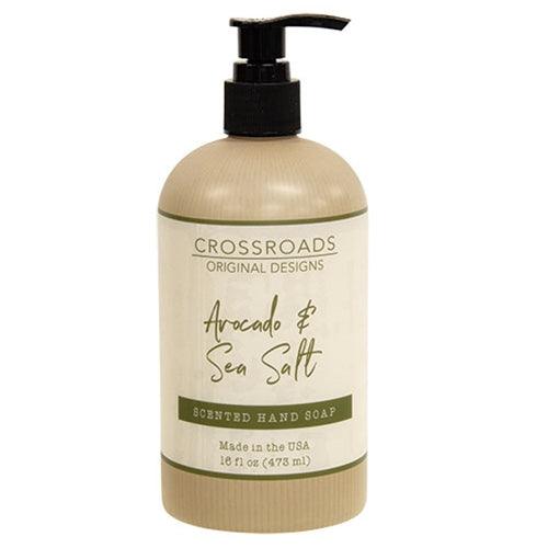 Avocado & Sea Salt Hand Soap 16oz - The Fox Decor