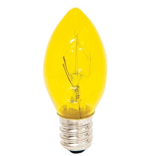 Yellow Replacement Bulb Candelabra Base 5 W - The Fox Decor