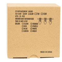 Green Replacement Bulb Candelabra Base 5 W - The Fox Decor