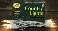 Light Set White Cord 10ct - The Fox Decor