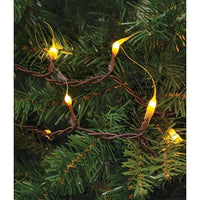 Warm Silicone Teeny Lights Brown Cord 35ct - The Fox Decor