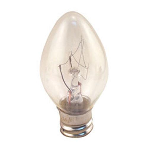 Clear Taper Bulb 7W - The Fox Decor