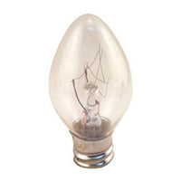 Clear Taper Bulb 7W - The Fox Decor