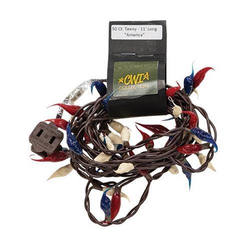 Americana Silicone Teeny Lights 50ct - The Fox Decor