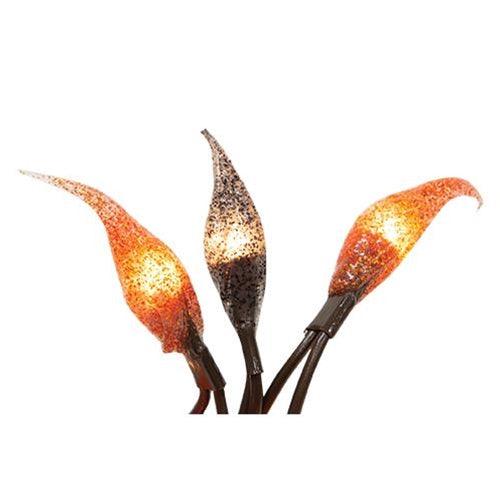 Jack-O-Lantern Silicone Teeny Lights 50ct - The Fox Decor